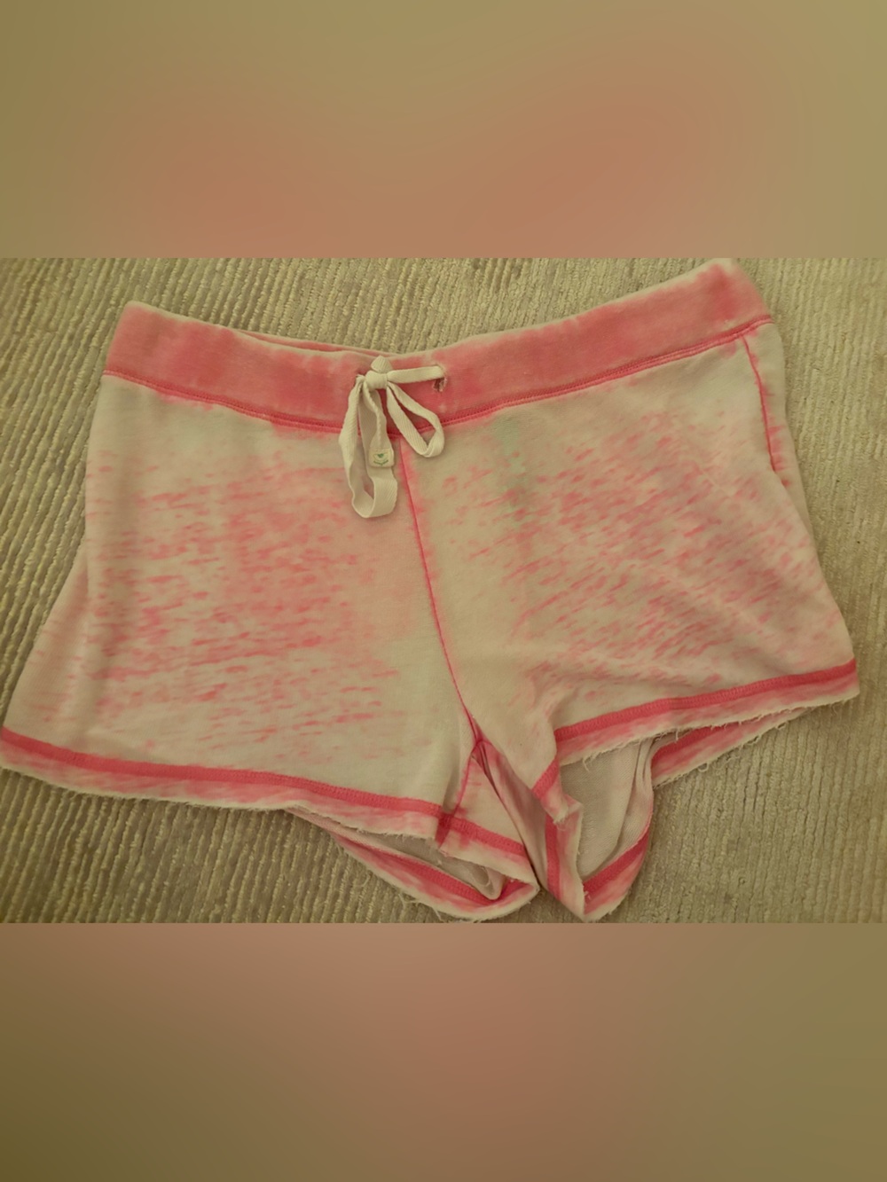 Honeydew Intimates Pink & White Tie-Dye Lounge Shorts